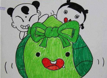 端午节儿童画图片大全简单2