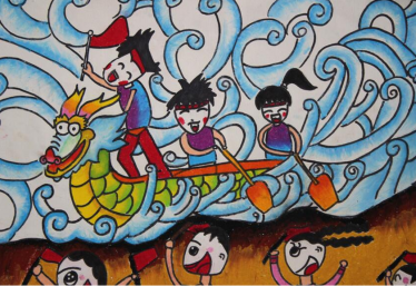 端午节儿童画图片大全简单8