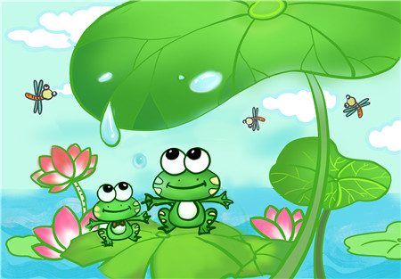 小青蛙和小蚯蚓的故事