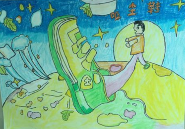 儿童科幻画图片大全简单好看5