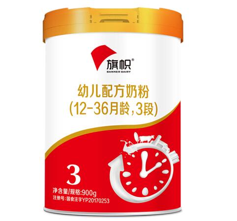 旗帜红罐奶粉dha含量多少