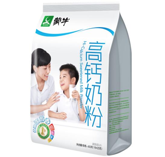 蒙牛高钙奶粉适合什么年龄的人喝