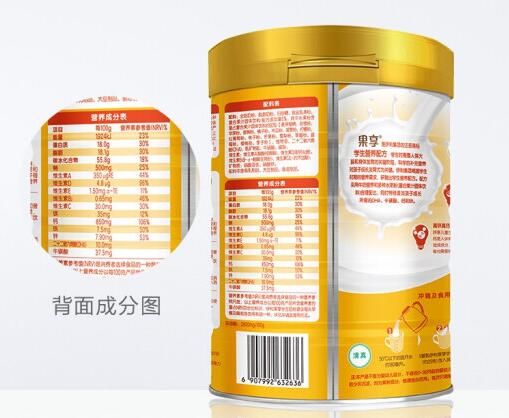 果享学生奶粉是水果味的吗