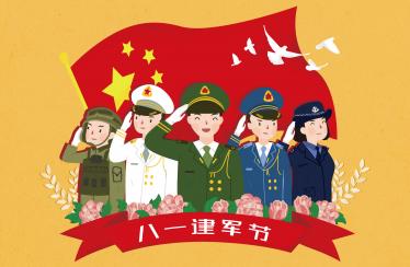 2020年建军节送给军人的祝福语2