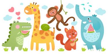 小猴子爱上幼儿园故事