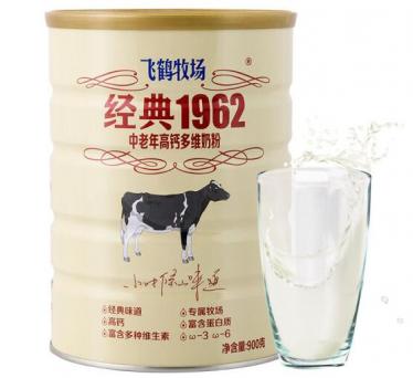 飞鹤牧场经典1962中老年高钙多维奶粉怎么样