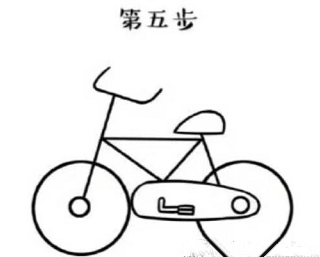 自行车简笔画步骤图漂亮5