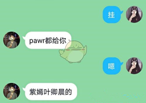 pawr都给你是什么意思网络用语1