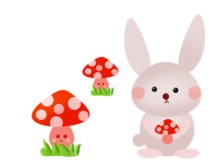 采蘑菇的儿童故事