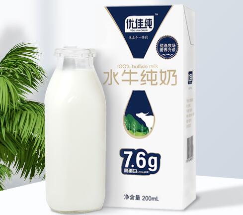 优佳纯水牛奶怎么样