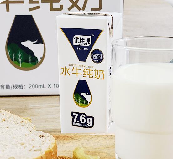 优佳纯水牛奶怎么样