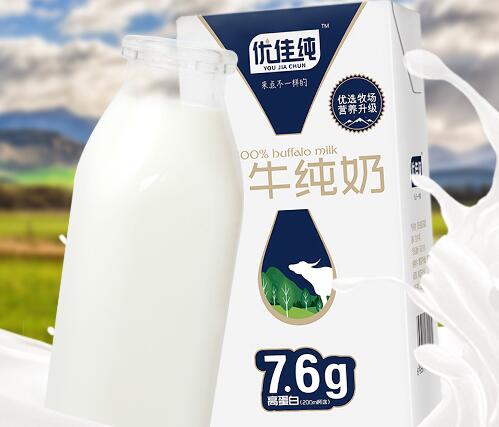 优佳纯牛奶多少钱一箱