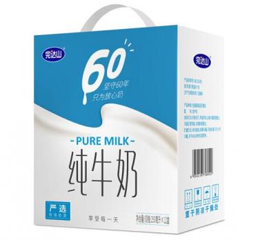 完达山纯牛奶怎么样