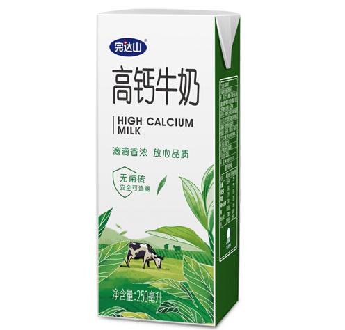 完达山高钙牛奶是全脂还是脱脂
