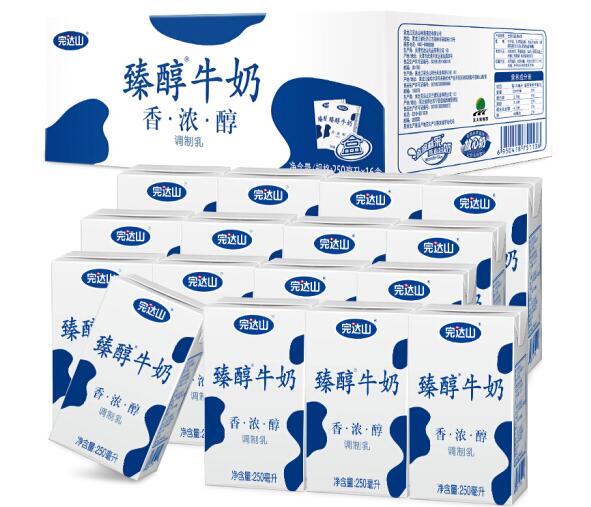 完达山臻醇牛奶与纯奶区别