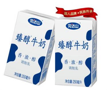完达山臻醇牛奶与纯奶区别