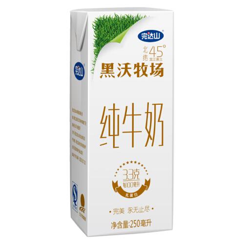 完达山黑沃牧场牛奶怎么样