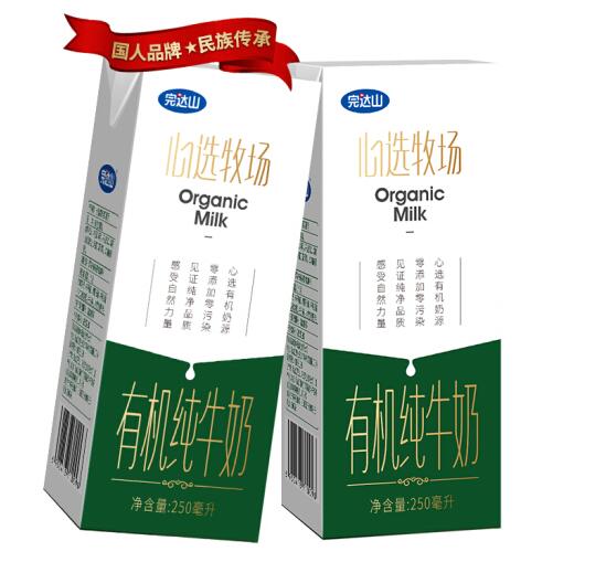 完达山心选牧场有机纯牛奶价格