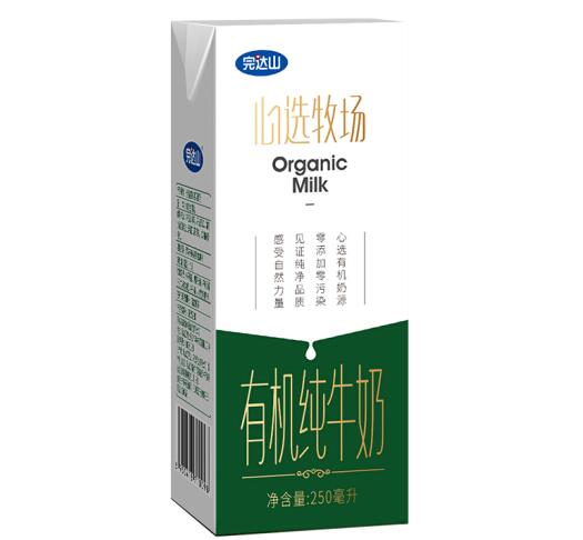 完达山心选牧场有机纯牛奶价格