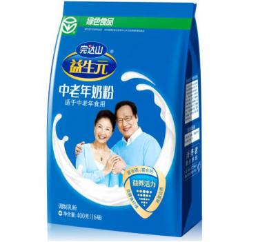 完达山益生元中老年奶粉价格查询