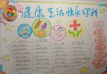 健身手抄报简单又漂亮3