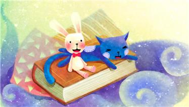 兔子借书故事