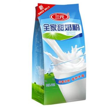 三元全家甜奶粉怎么样
