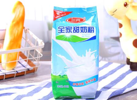 三元全家甜奶粉怎么样