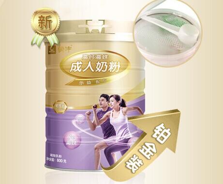 蒙牛高钙高铁成人奶粉