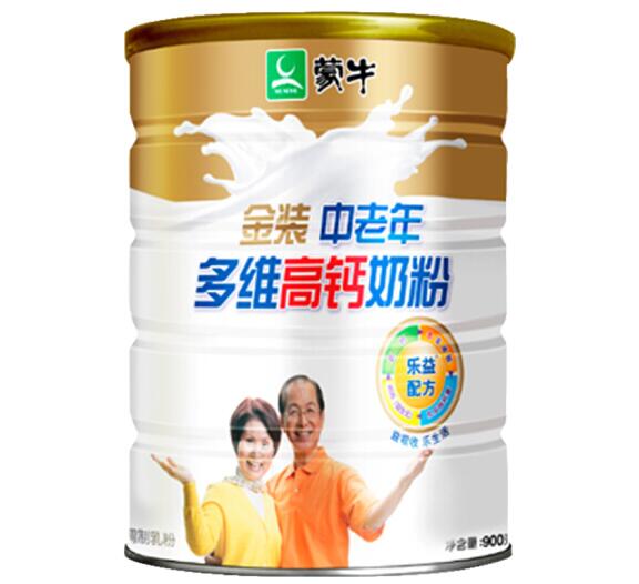 蒙牛金装中老年多维高钙奶粉怎么样