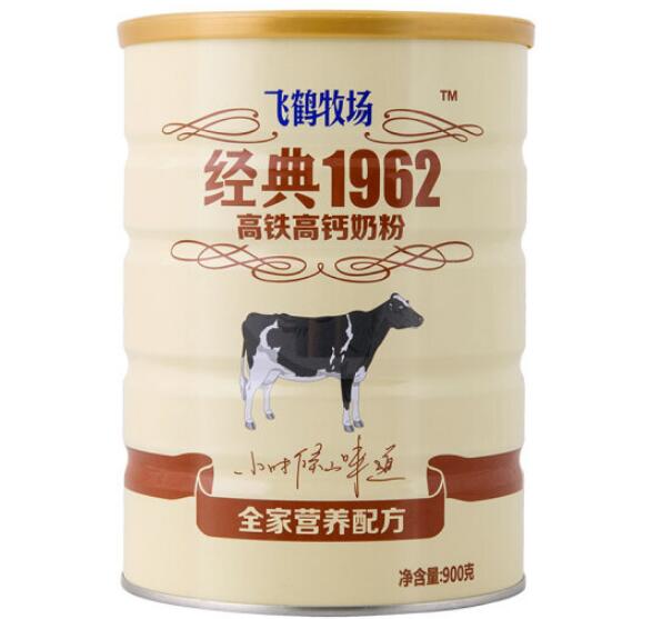 飞鹤牧场经典1962高铁高钙奶粉价格