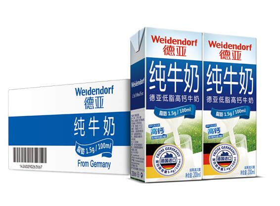 德亚低脂高钙牛奶怎么样