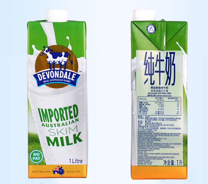 德运纯牛奶脱脂好还是全脂好