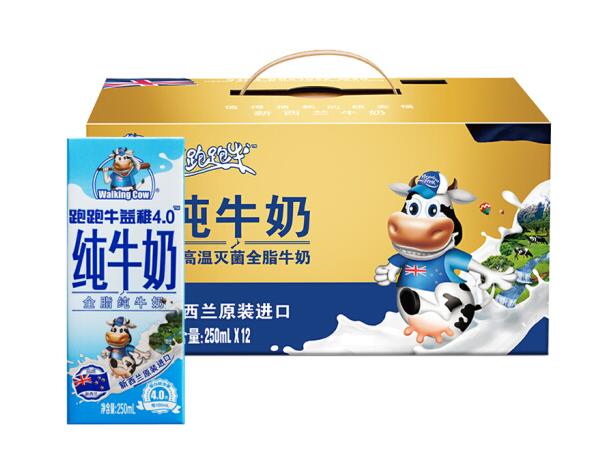跑跑牛纯牛奶18个月宝宝可以喝吗