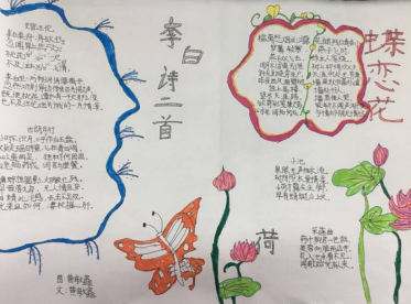 唐诗宋词手抄报图片小学生1