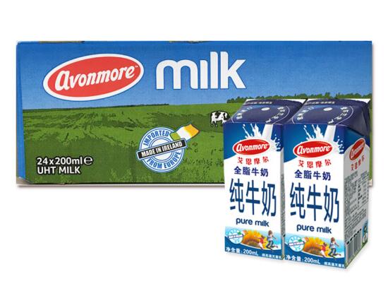艾恩摩尔全脂牛奶三岁小孩能喝吗