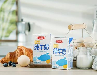三元特品纯牛奶