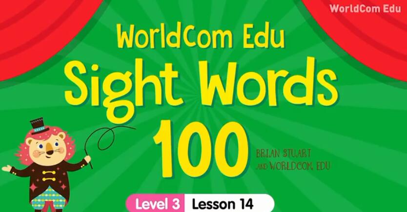 Sight Words 100 Level 3原版教学视频资源免费下载