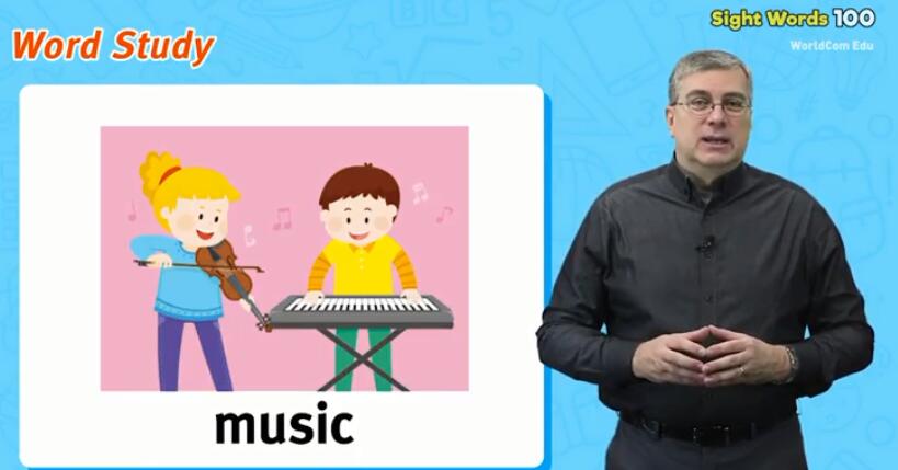 Sight Words 100 Level 4美国原版教学视频资源免费下载
