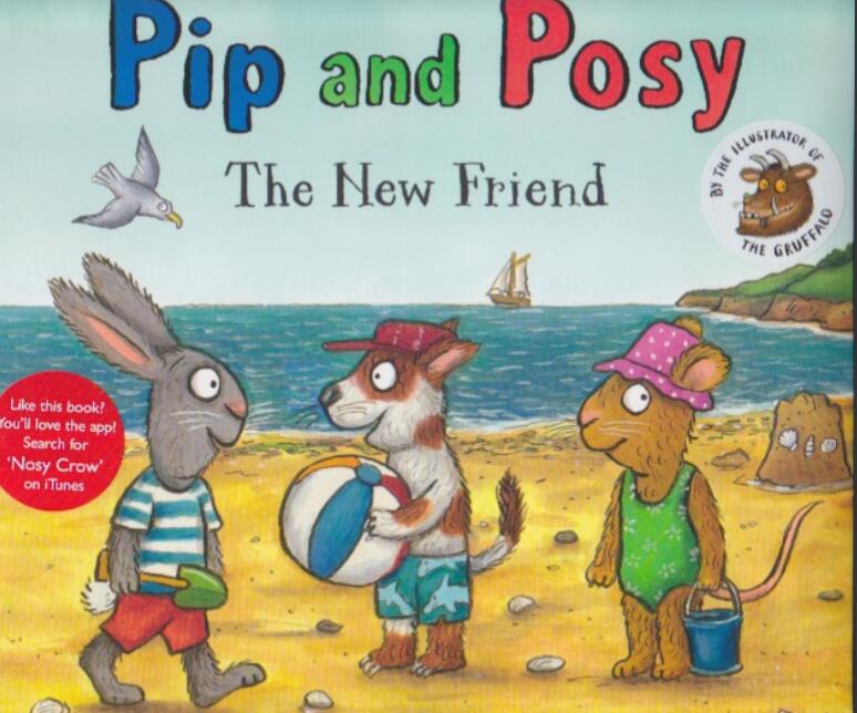 Pip and Posy图书系列The New Friend英文绘本pdf资源下载