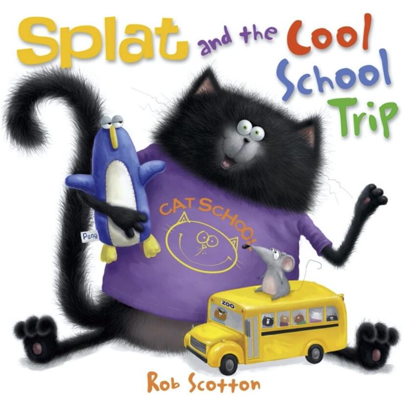 I can read：Splat the Cat啪嗒猫英文绘本4本pdf资源免费下载