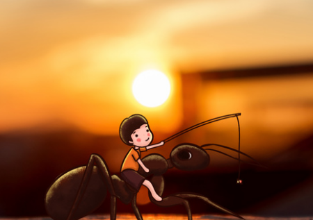 小蚂蚁和蒲公英的故事