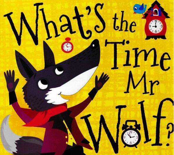 《几点啦，狼先生what's the time，Mr wolf》时间绘本资源免费下载