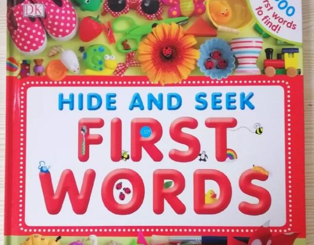 DK幼儿单词认知书《Hide and Seek First Words》pdf资源免费下载