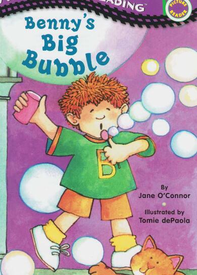 《Benny's Big Bubble》班尼的大泡泡英文绘本mp3音频资源免费下载