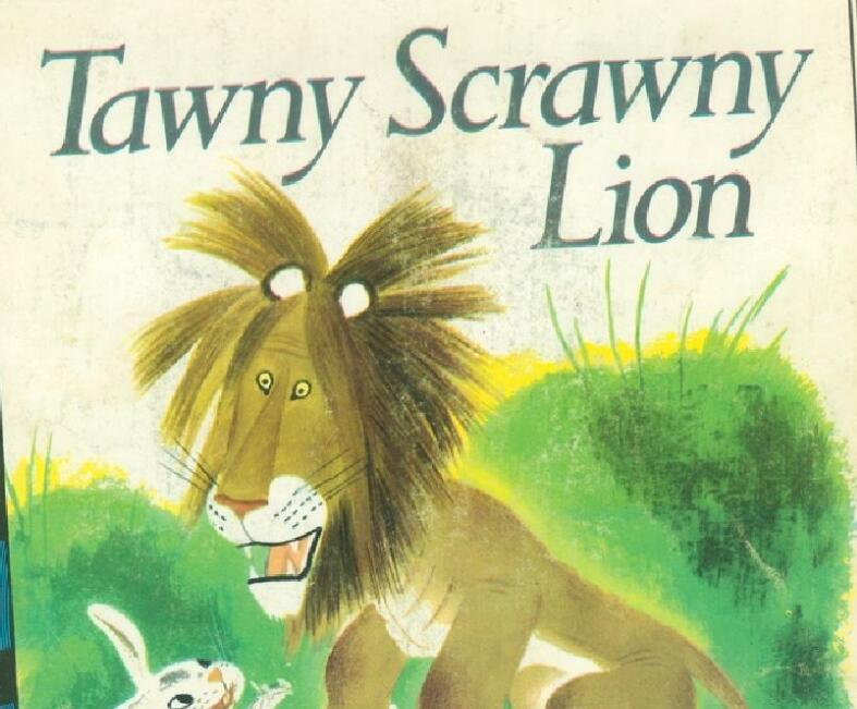 《Tawny Scrawny Lion骨瘦如柴的黄狮子》英文绘本图片+音频资源免费下载