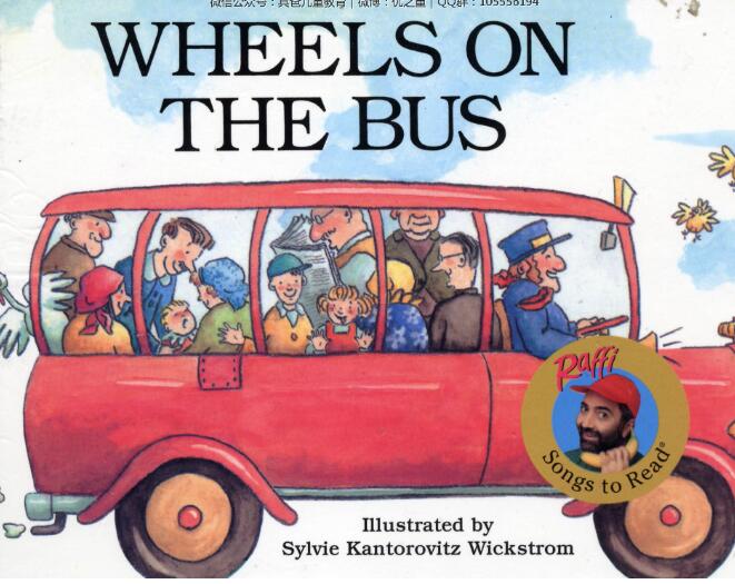 《The Wheels on the Bus(巴士上的轮胎》英文绘本pdf+音频资源免费下载