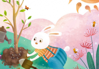小兔子和小狐狸的暖心小故事