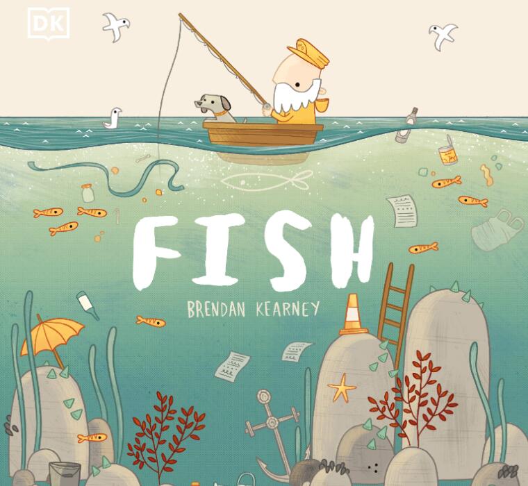 DK2020新书《Fish鱼》英文绘本pdf资源免费下载