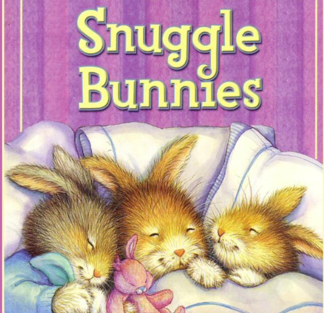 《Snuggle Bunnies挤在一起的小兔子》英文绘本pdf资源免费下载